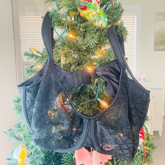 Empreinte Lingerie Bra US 38E Black Lace NWT - Picture 2 of 5